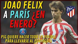 JOAO FELIX A PARIS ¿EN ENERO?/ EL CLUB YA MANDA MENSAJES SOBRE LA SITUACIÓN