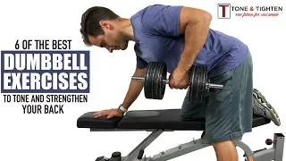 Best Dumbbell Back Exercises | Tone and Tighten