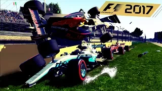 F1 2017 - CRASHES & FAILS
