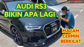 AUDI RS3 - NAK PASANG APA LAGI NI GENG - WORKPACK RACING MELAKA - TIP TOP .