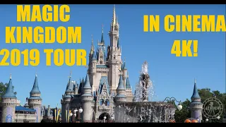 Magic Kingdom 2019 Tour in CINEMA 4K BEST QUALITY! | Walt Disney World 2019 Orlando Florida