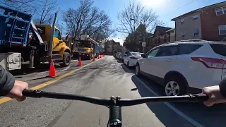 March 1, 2024 | Monday Afternoon Bike Ride in Downtown Toronto with the All-City Big Block.