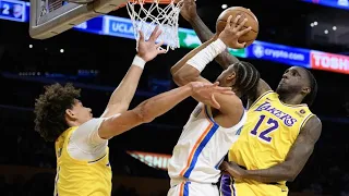 Oklahoma City Thunder vs Los Angeles Lakers - Full Game Highlights | March 4, 2024 NBA Season
