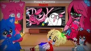 Poppy Playtime Chapter 2 react to Funny Video | Gacha Club |Poppy Playtime Chapter 2| GCRV|