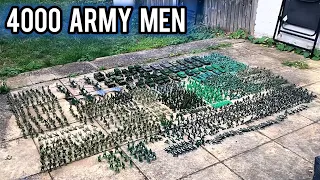 4000 PIECE ARMY MEN COLLECTION 2023 (Took 5 Hours To Set Up)