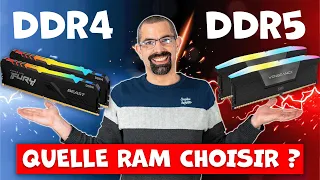 DDR4 vs DDR5 - Quelle RAM CHOISIR en 2023 ?