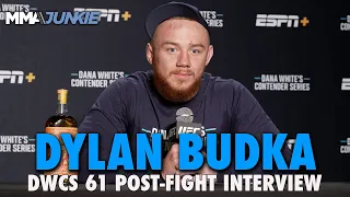 Dylan Budka Grateful For Opportunity to Prove He's Ready For UFC | DWCS 61