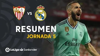 Highlights Sevilla FC vs Real Madrid (0-1)