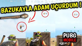 BAZUKAYLA ADAMI UÇURDUM 😱|  Karakin HARİTASINDA YERİN ALTINA DÜŞTÜM | axi Pubg Mobile