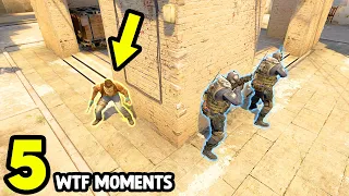 5 impossible WTF MOMENTS! - CS:GO BEST ODDSHOTS #625