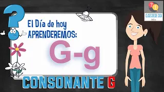 CONSONANTE G  📚 Ga Go Gu Material educativo  - La letra G en español