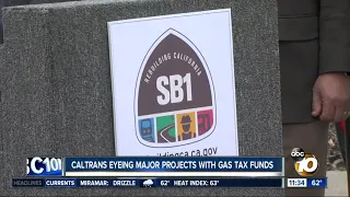 Caltrans eyeing major projects with gas tax funds