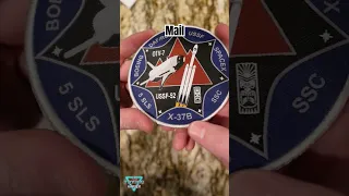 Mail @Boeing X-37B OTV-7 @SpaceX #mail #mailcall #boeing #spacex #ussf #spaceforce #space #patch