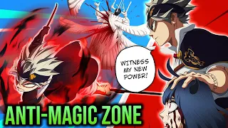 ASTA'S NEW ANTI-MAGIC ZONE POWER - HIS WIZARD KING MODE UNLEASHED! Asta VS Damnatio (BLACK CLOVER)