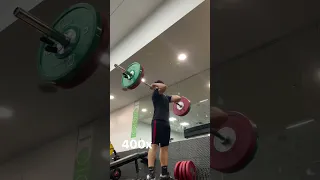 Sussy gamer clean and jerks 90kg 😱