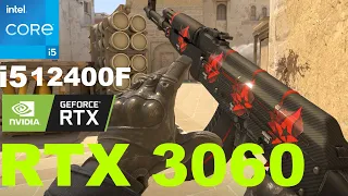 Counter Strike 2 - i5 12400F - RTX 3060 12GB OC Edition - Benchmark