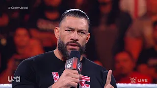 Roman Reigns & The Miz Segment - WWE RAW 10/31/2022