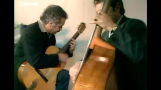 GEORGES BRASSENS "DANS LES COULISSES D'UNE ÉMISSION AVEC PIERRE NICOLAS"