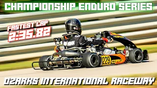 125cc Shifter Kart - Ozarks International Raceway 2:35.82 [4K]