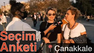 Çanakkale Geçilmez Seçim Anketi 2021 | Anket Sokakta