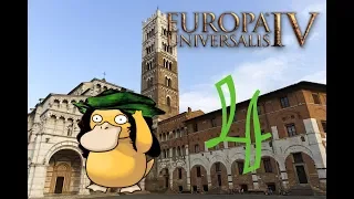 Europa Universalis IV (Rule Britannia). #4 Лукка (Lucky Lucca) Хаотичное расширение