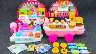 69++ Minutes Satisfying Unbox Full Pinky Foodtruck with Ice Cream, Popcorn Playset |  Review Toys