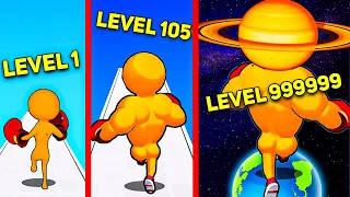 Upgrading to the STRONGEST MAN in level up runner