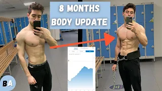 8 Months Natural Body Transformation | What To Honestly Expect With Natty Progression