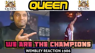 Queen - We Are The Champions - Wembley 1986 - First Time Reaction