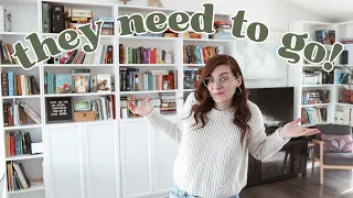 I'm not moving all these books! the BOOKSHELF UNHAUL saga continues!