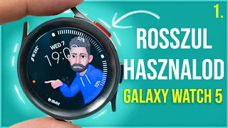 Samsung Galaxy Watch 5 Pro -  8 tennivaló! - 1.rész