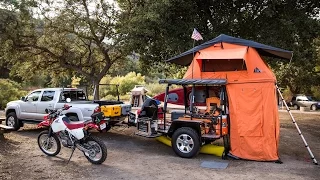 Inside One of the Coolest Custom Camping Trailers We've Seen | Outside