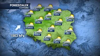 Prognoza pogody 16-01-2023 godz. 08:00 | TV Republika