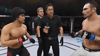 Bruce Lee vs. Tony Ferguson (EA Sports UFC 3) - CPU vs. CPU