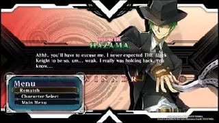 Hazama vs Kagura