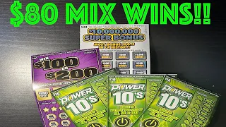 NEW $80 SERIES!! (WINS!!) | CA SCRATCHERS