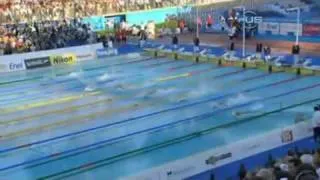 Rome 2009 fina world championships 100m freestyle