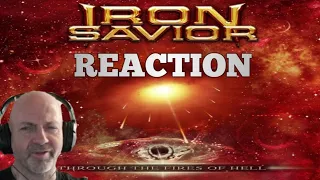 Iron Savior - Through the fires of hell REACTION