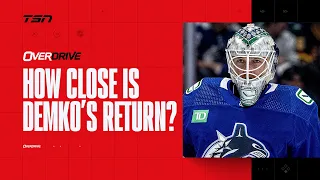 How far away is Demko from returning? | OverDrive: Hour 3