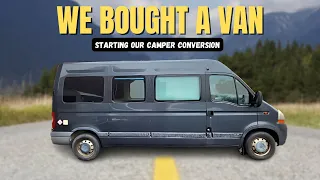 We BOUGHT a Van! Second hand Campervan Conversion