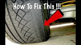BMW Rear Tire Wear Fix Control Arm Replacement And Wheel Alignment DIY