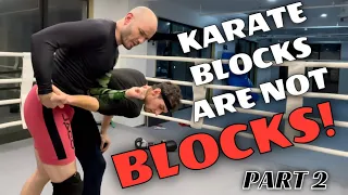 What are karate blocks for if they’re not really blocks? Bunkai I use in MMA & other combat sports