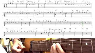 Pennies  From Heaven - Theme (Django FakeBook) | Gypsy Jazz Guitar Tab