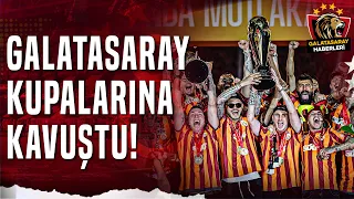 2023-2024 SÜPER LİG ŞAMPİYONU GALATASARAY, SÜPER KUPA VE LİG KUPASINA KAVUŞTU! 🏆