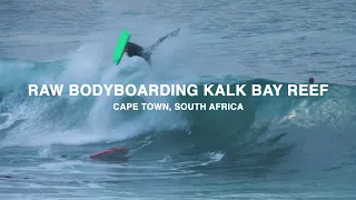 RAW bodyboarding KALK BAY REEF 2023