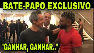 PAULO SOUSA CONHECE GABIGOL E ATACANTE BATE-PAPO COM NOVO TREINADOR!