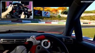 Gran Turismo 6 with Logitech G29 [WheelCam]
