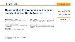 Opportunities to strengthen and expand supply chains in North America