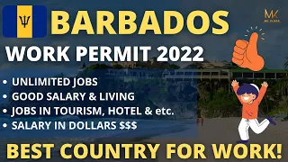BARBADOS Work Permit 2022 | Best Country for Work (Full process) - MK Vlogs