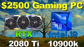 $2500 Gaming PC RTX 2080 Ti & Intel i9 10900k | 1440p/4k | Gaming Benchmarks